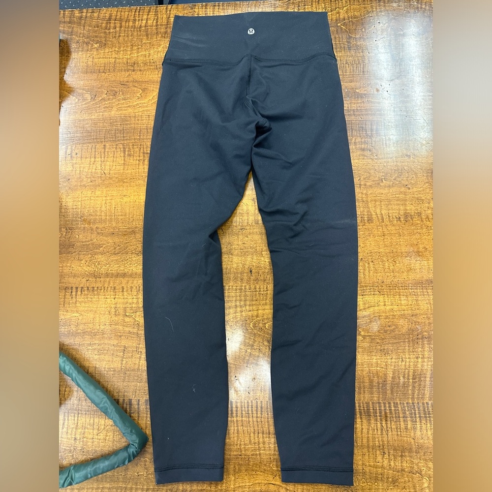 lululemon wunder under leggings size 6